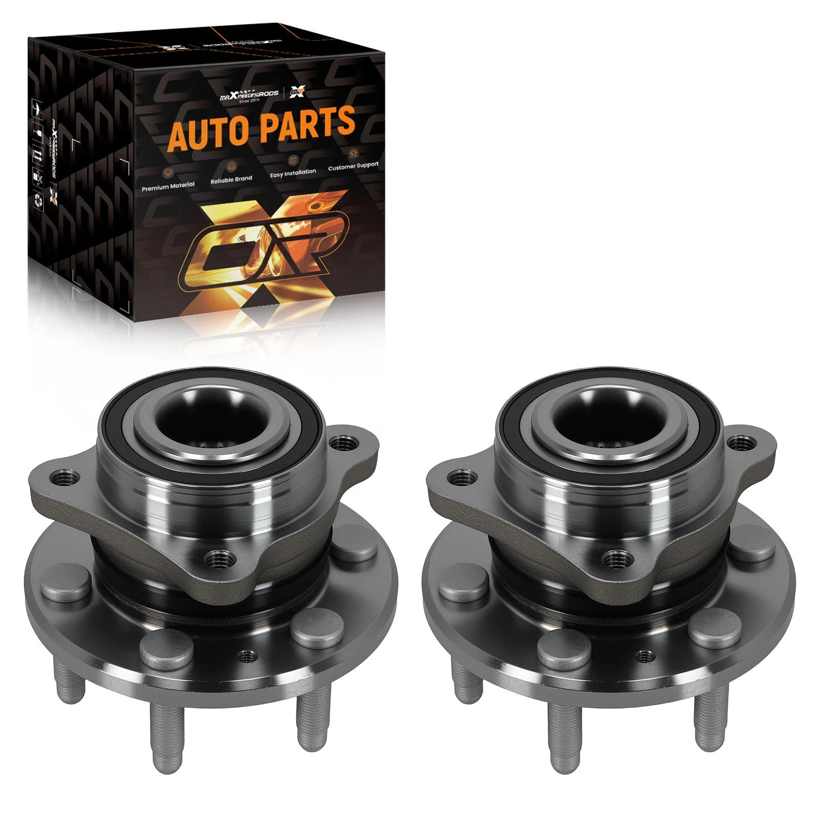 2x Front Wheel Bearing Hub for Chevrolet Colorado/GMC Canyon 4WD (2015–2021)