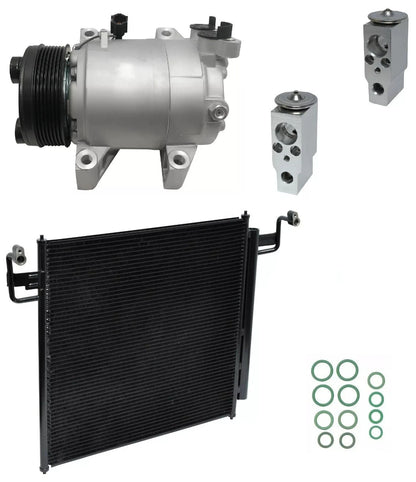 AC Compressor Kit with Condenser for Infiniti QX56 5.6L (2010–2013)