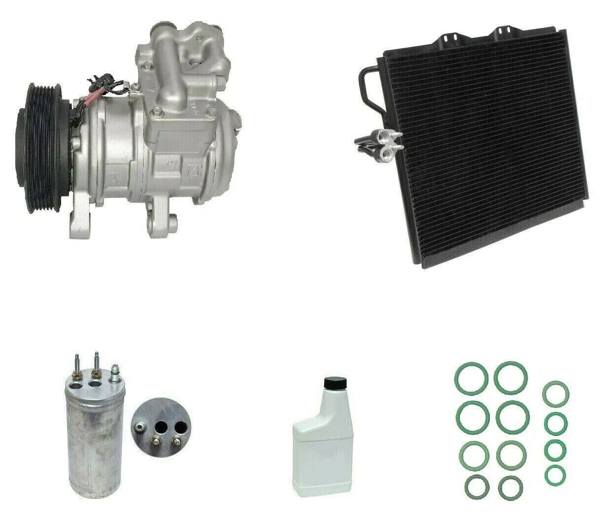 AC Compressor Kit with Condenser for Holden Commodore CI15 (2000–2006)