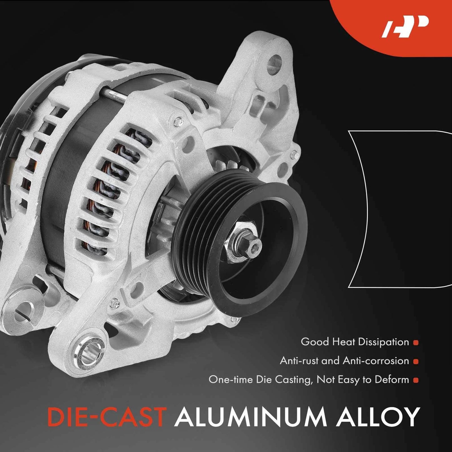 Alternator for Buick Lucerne, Cadillac DTS (2006–2011) 150A 12V