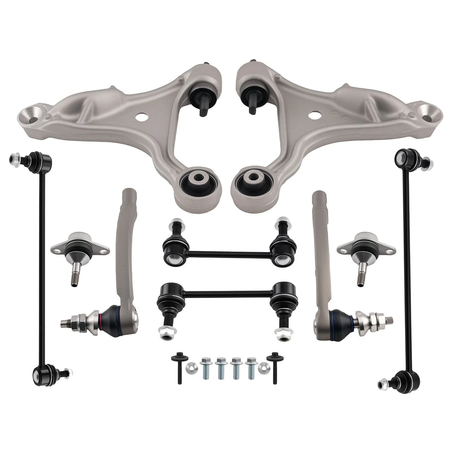 Front Lower Control Arms Suspension Kit for Volvo S60 V70 (2001–2007)