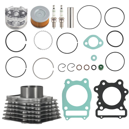 Cylinder Piston Top End Rebuild Set for Honda TRX300 Fourtrax (1988–2000)