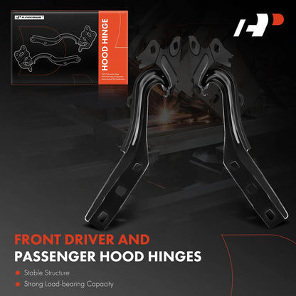 2Pcs Front Hood Hinge for Chevy Cruze (2016–2019)