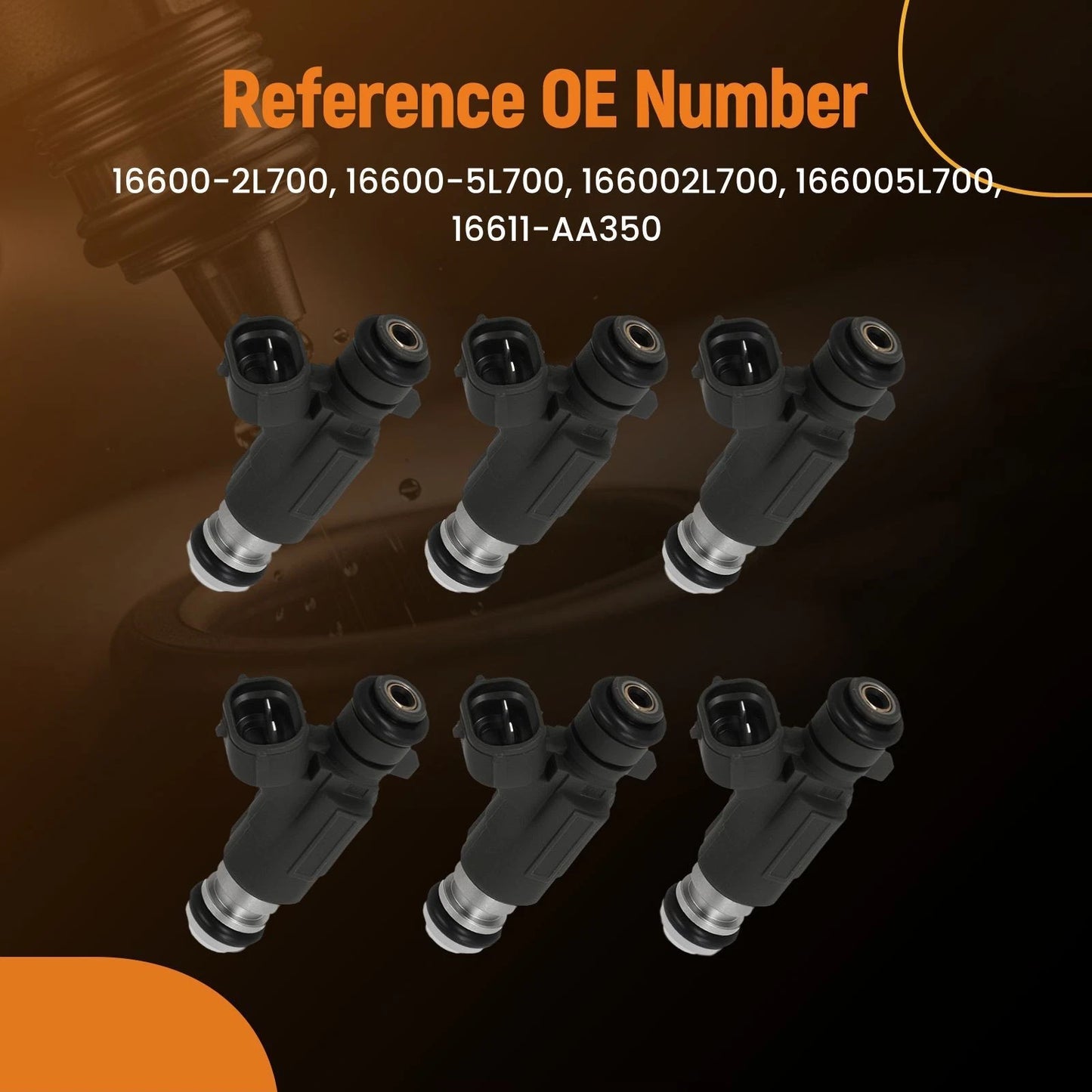 Fuel Injector for Infiniti G35 M35 FX35 (2007–2012) 3.5L V6