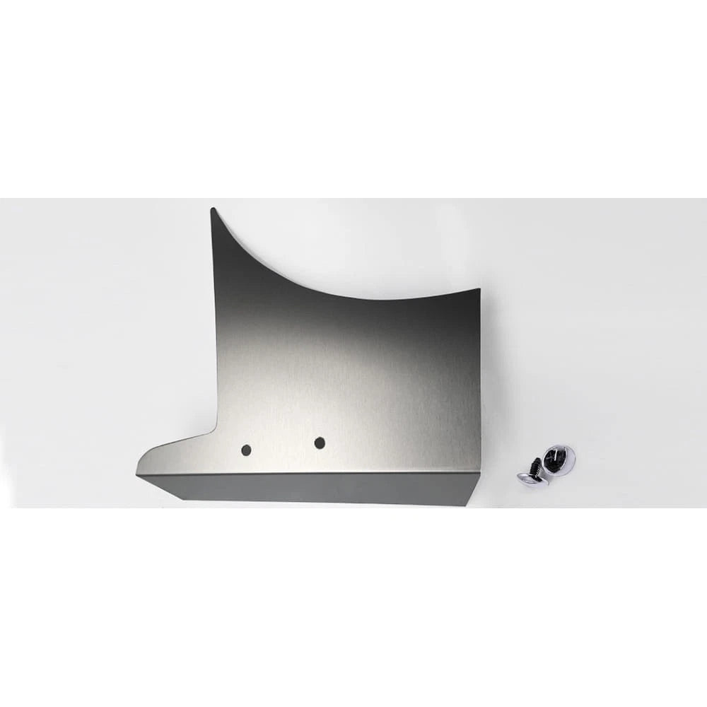 Brushed Stainless Steel Fan Shroud Cover for 2014-19 Chevy Corvette Z06/Stingray