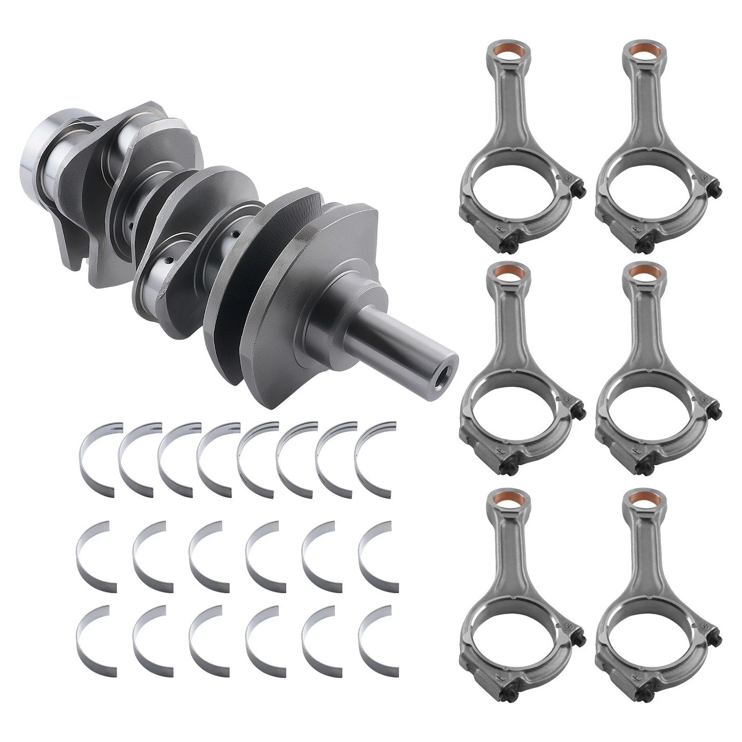 Crankshaft Connecting Rods With Bearings Set for Jeep Ram 1500 (2014–2020)