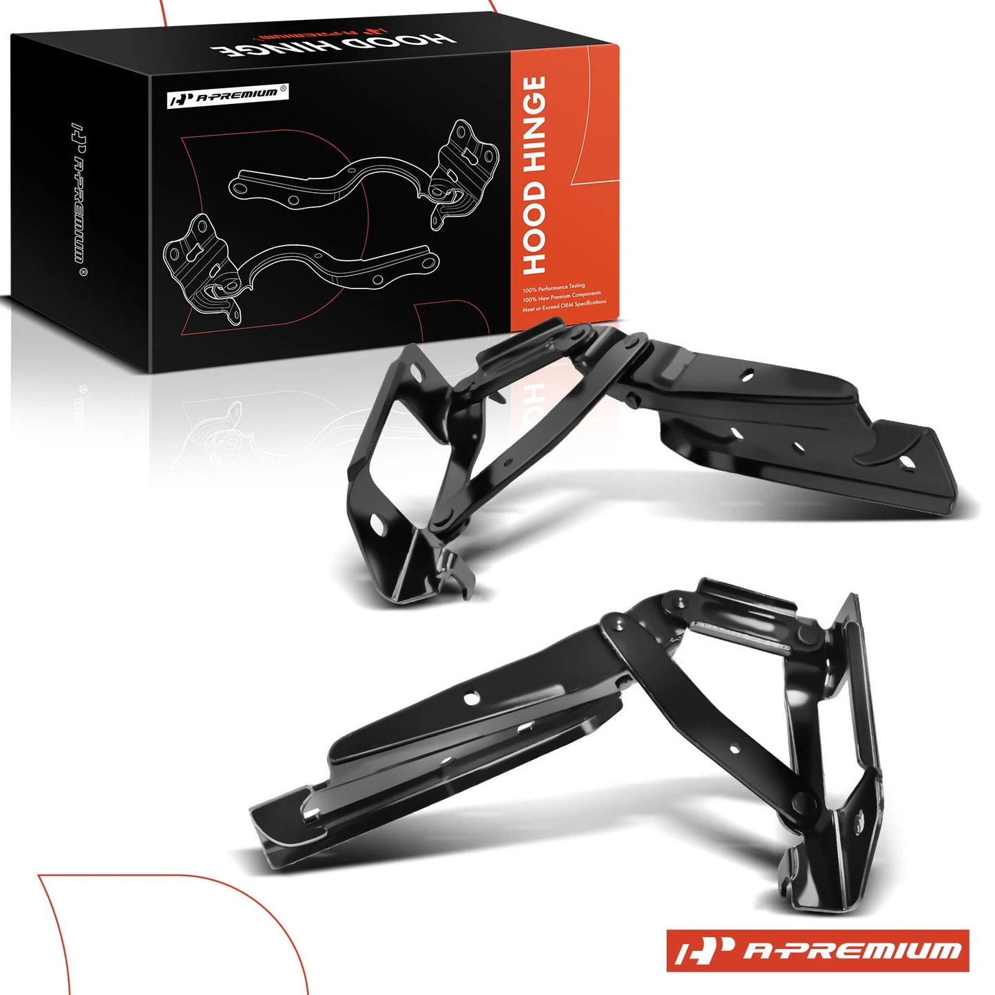 2X Front Hood Hinges for Chevrolet Camaro (2010–2015)