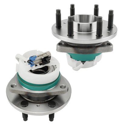 Front Wheel Hub and Bearing Assembly for 2004–2009 Cadillac SRX (3.6L, 4.6L)