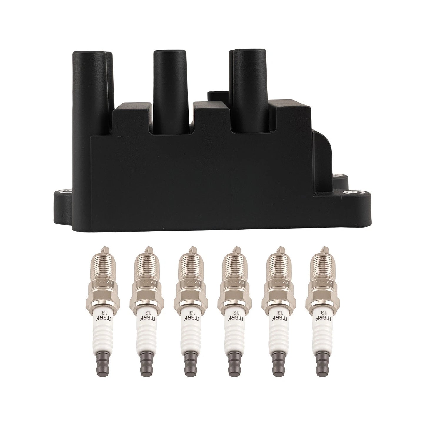Ignition Coils and Spark Plugs for Ford Ranger Sable 3.0L V6 (2001-2006)