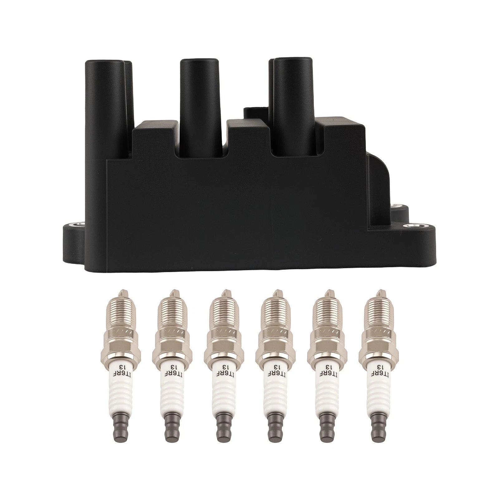 Ignition Coils and Spark Plugs for Ford Ranger Sable 3.0L V6 (2001-2006)