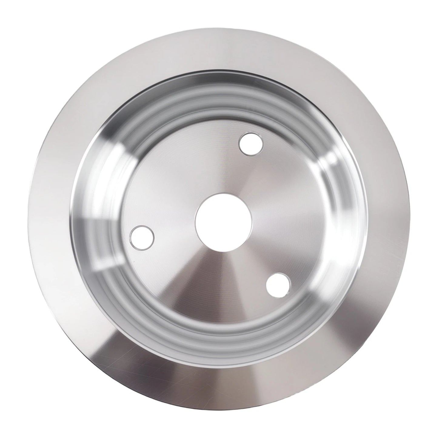LWP Aluminum Long Water Pump Pulley Kit for Small Block Chevy (1967–1970)