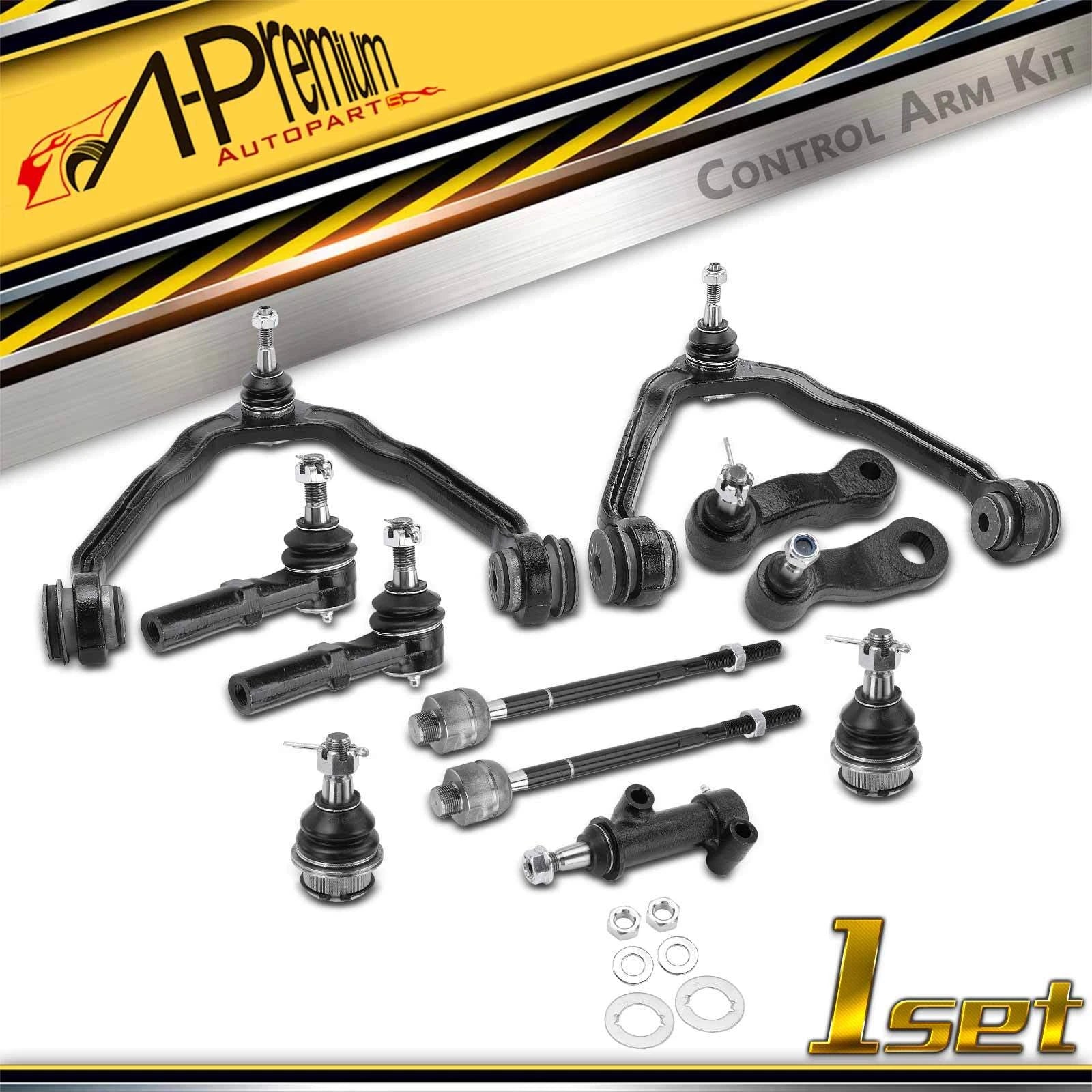 11x Control Arm Tie Rod Idler Arm for Chevy Express 2500 (2003–2023)