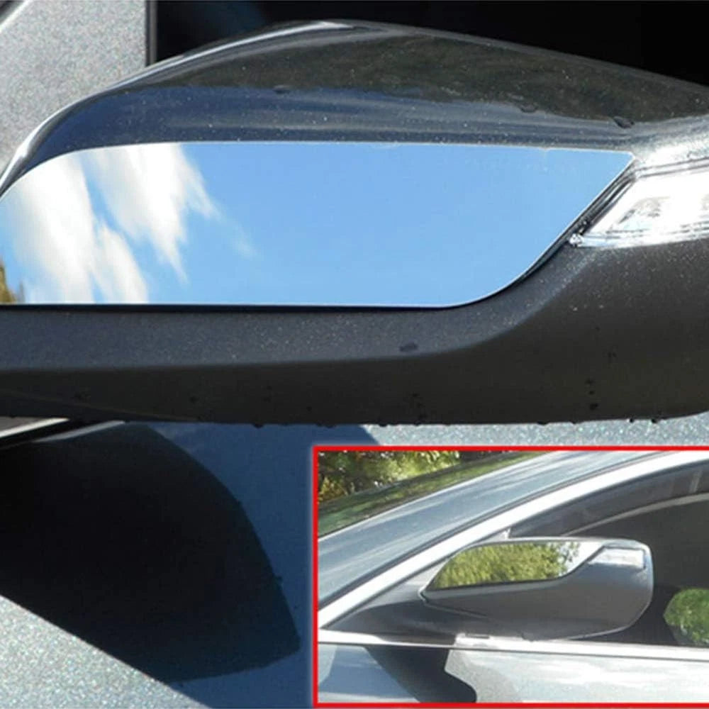 2pc Luxury FX Stainless Steel Mirror Accents for 2016–2023 Chevy Malibu 4dr