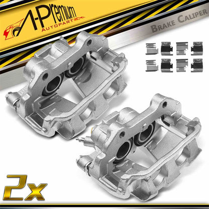 2X Front Disc Brake Caliper for Mercedes-Benz GLK350 GLK250 (2013–2015)
