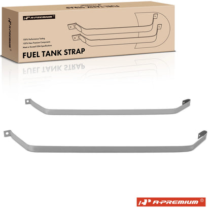 2X Steel Fuel Tank Straps for Chevrolet Malibu (1973–1977) Buick Regal