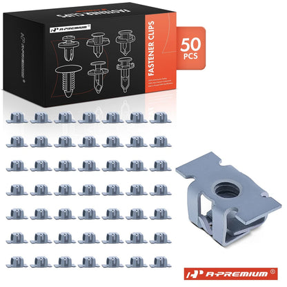 50x Metal Front Bumper Specialty Nut for Chevy Malibu Impala (2008–2023)