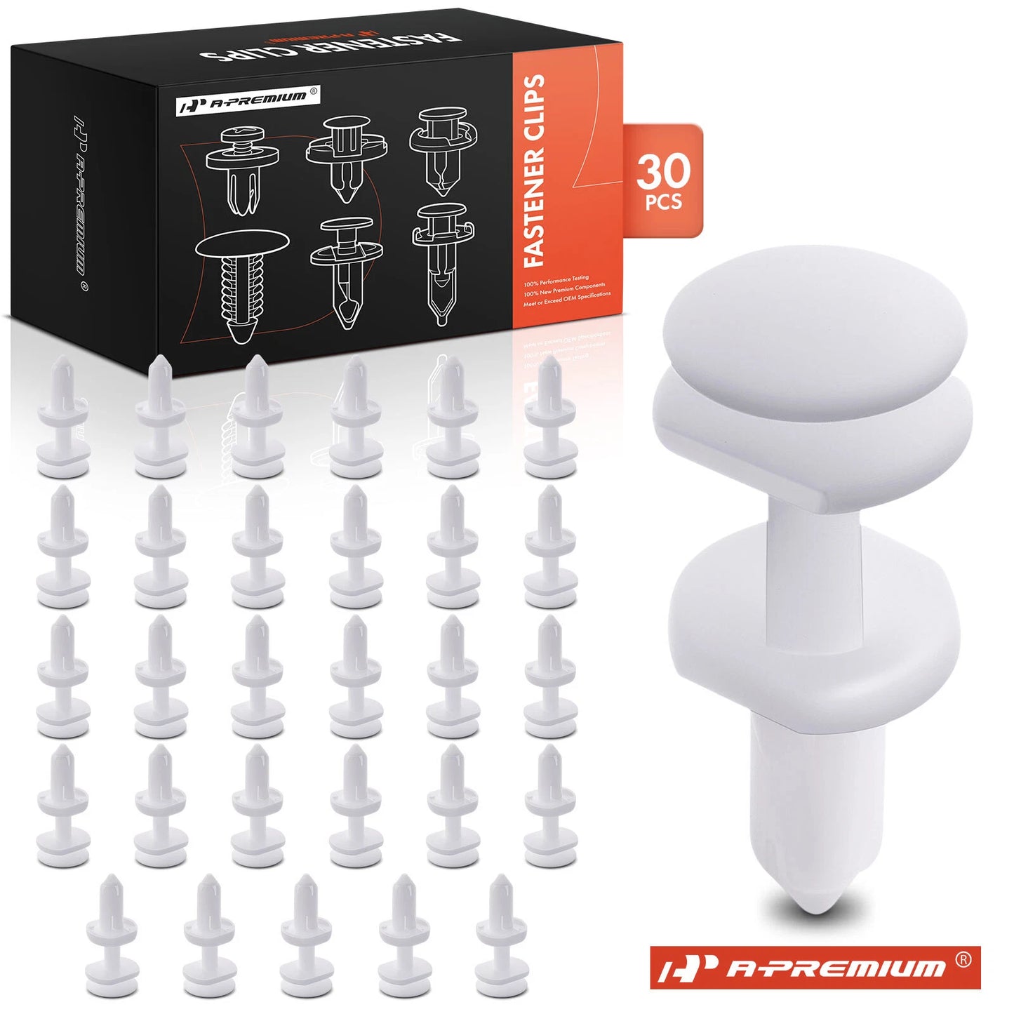 30Pcs Nylon Door Panel Retainer Clips for Chevrolet GMC