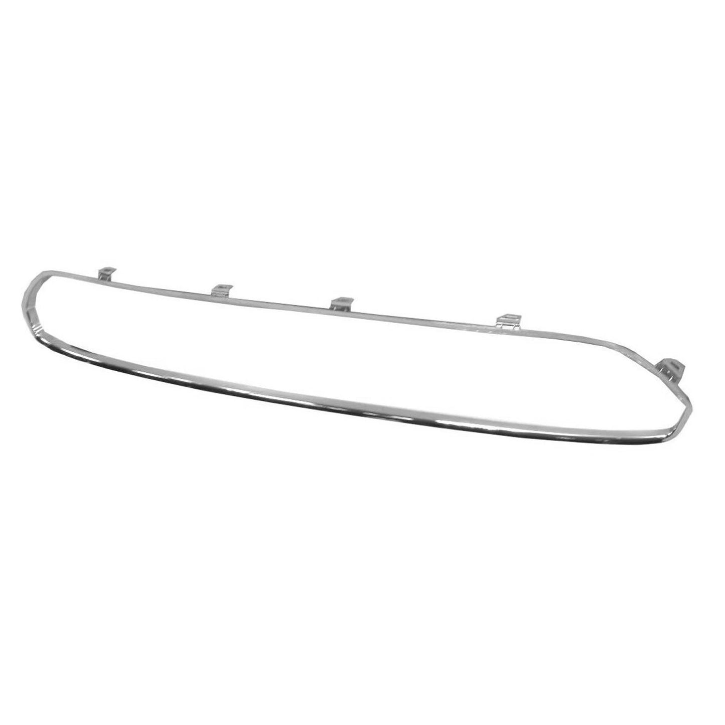 Replacement Chrome ABS Plastic Front Bumper Cover Grille Molding/Surround