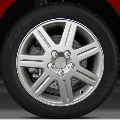 16x6.5 Factory Wheel (Medium Sparkle Silver) For 2004-2010 Volvo 40 Series