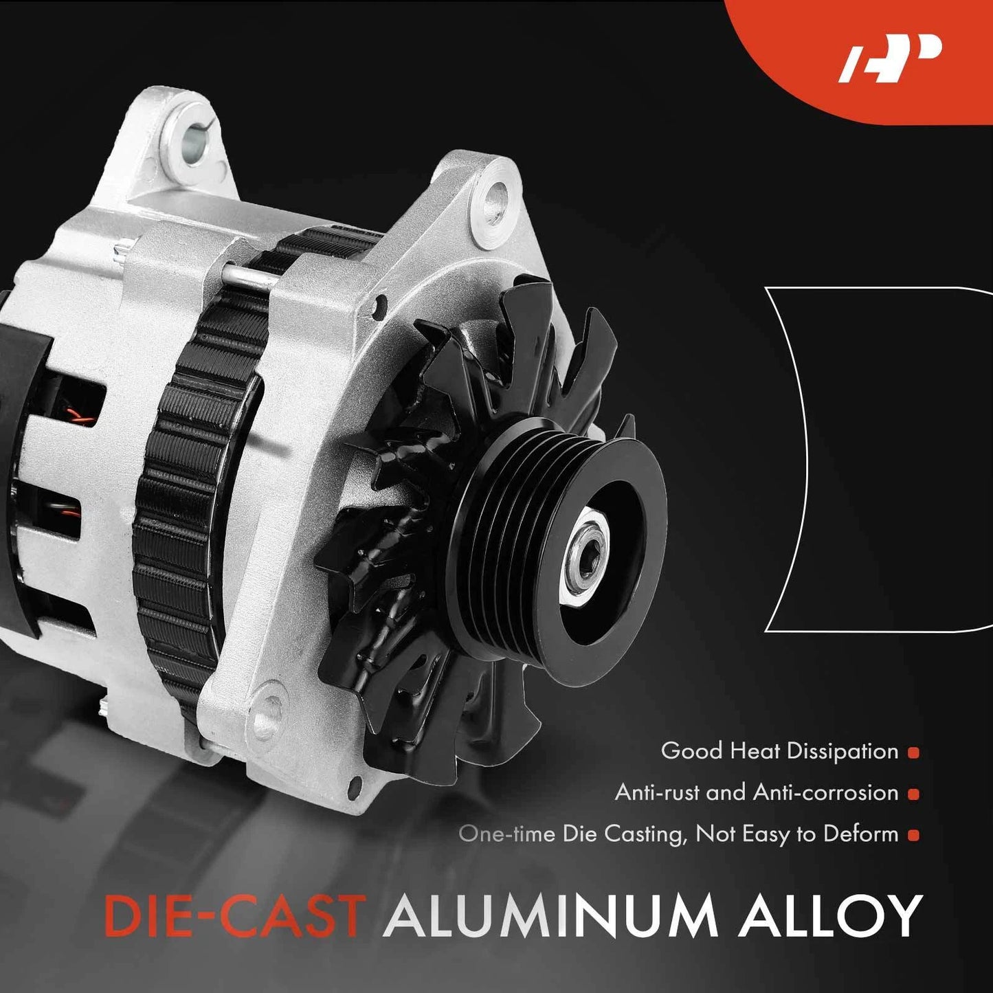 Alternator for Chevy Camaro Pontiac Firebird (1993–1995) V6 3.4L 105A
