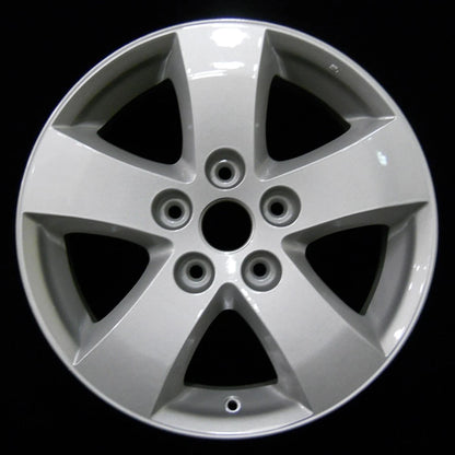 17x6.5 Factory Replacement Wheel Sparkle Silver Full Face for 2008 Dodge Charger (2008–2008)