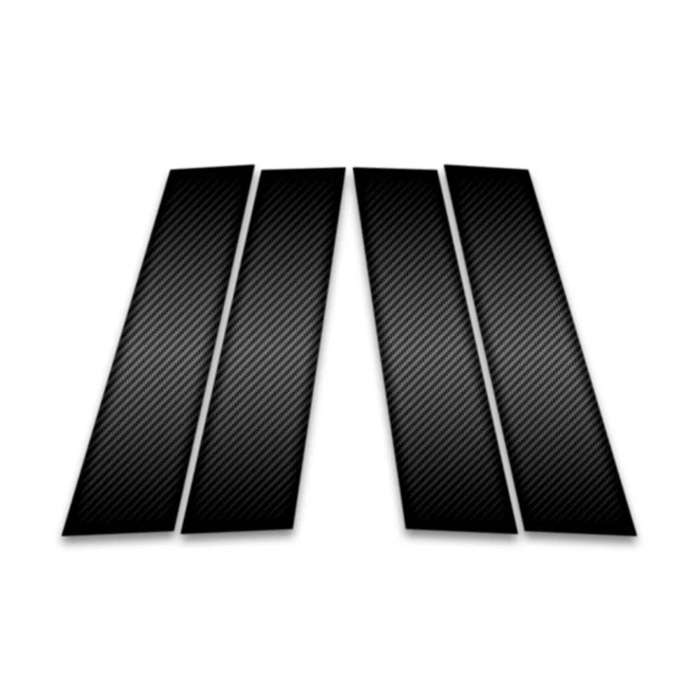 4pc Carbon Fiber Pillar Post Covers for 2019-2023 Mazda 3 - SRC0885