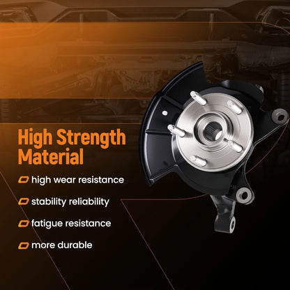 Front Left Right Steering Knuckle Assembly for Ford Edge (2011–2014)