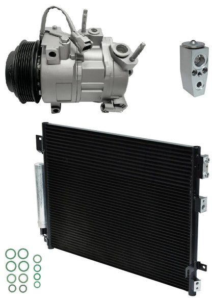 AC Compressor Kit with Condenser for Dodge Charger 6.4L (2016–2016)