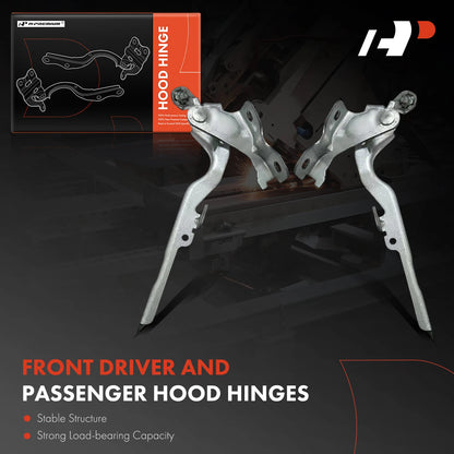 2X Hood Hinge for Chevrolet Cruze (2011–2015)