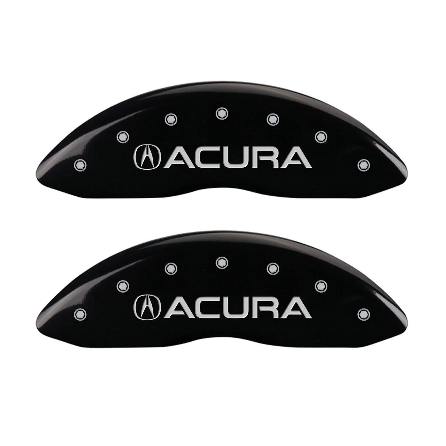 Caliper Covers Set of 4 Gloss Black for 2014–2016 Acura MDX by MGP