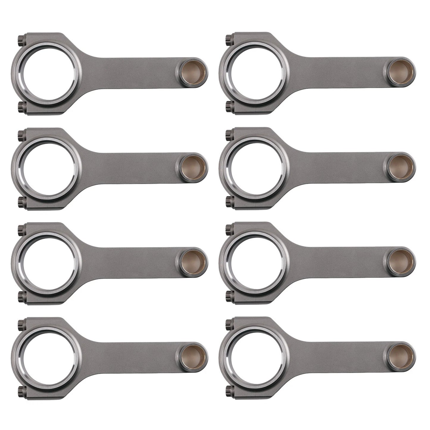 Connecting Rod Kit for GM 283/327 (1968–1973) 6.000" H-Beam Chrome Moly