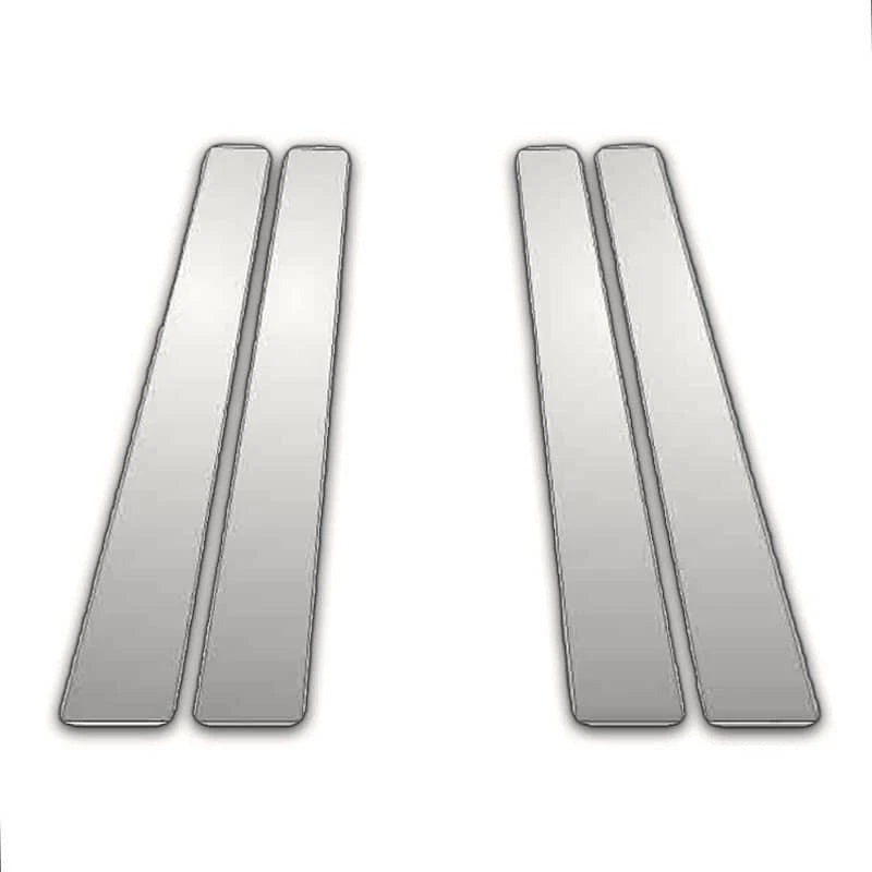4Pc Chrome Pillar Post Covers Replacement for Lexus GX 470 (2002–2009)