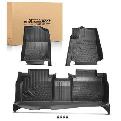 Floor Mats for Toyota Camry (2012–2017) TPE Rubber All Weather Waterproof