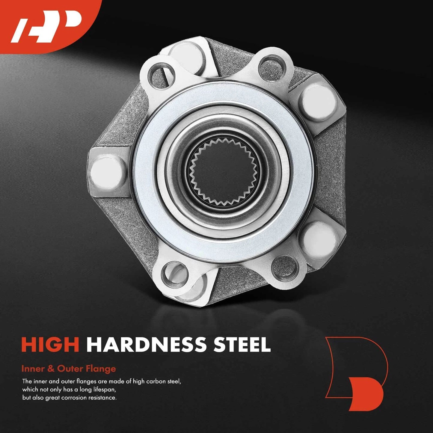 2X Front Wheel Hub & Bearing Assembly for Nissan Sentra NV200 (2013–2019)
