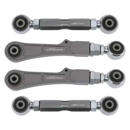 Adjustable Aluminum Rear Camber Control + Toe Arms for Tesla Model S/X (2016–2024)