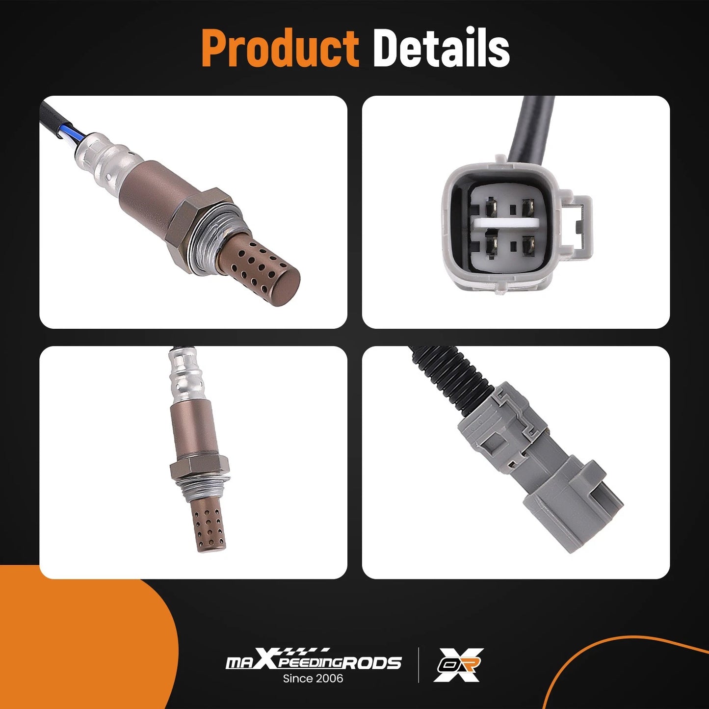 2PC Oxygen Sensor Set Upstream & Downstream for Toyota Prius 1.8L (2010–2015)