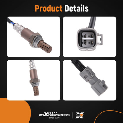 2PC Oxygen Sensor Set Upstream & Downstream for Toyota Prius 1.8L (2010–2015)