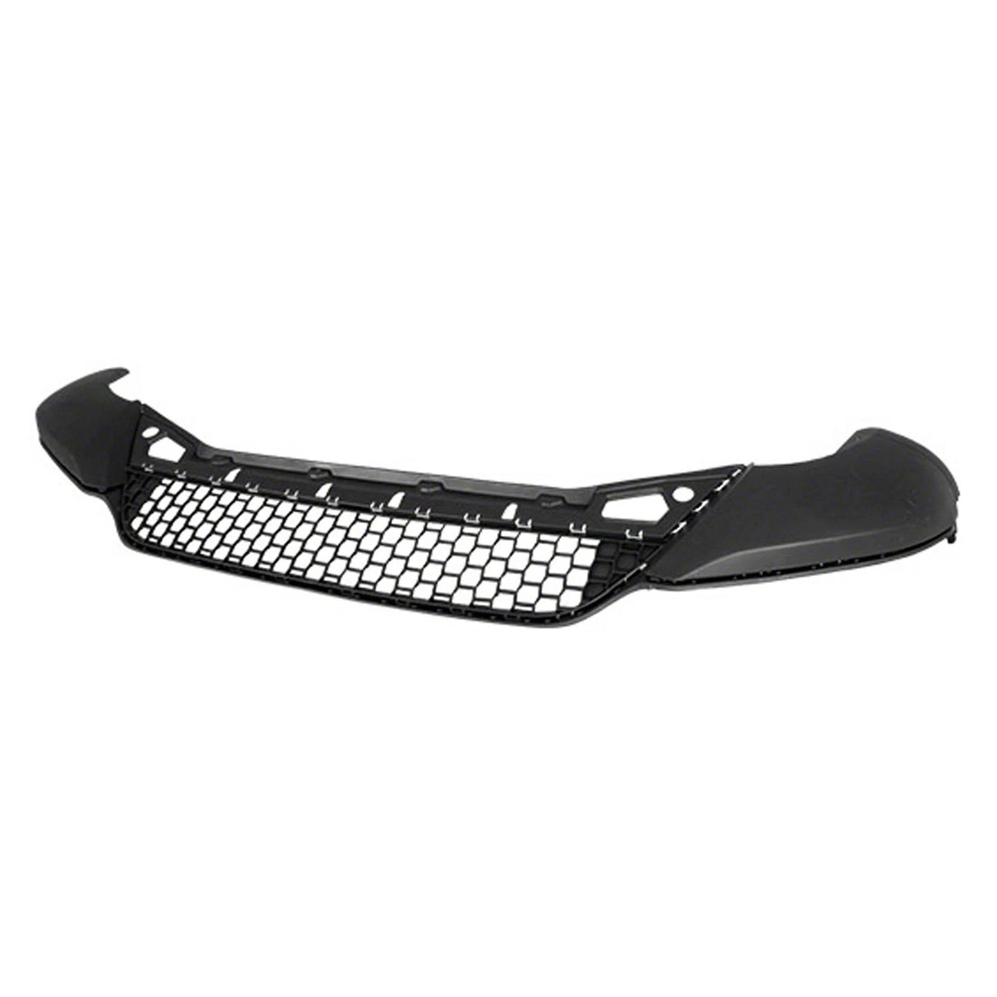 Replacement Gray Plastic Front Lower Spoiler w/o Molding Holes