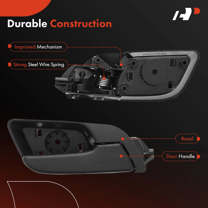 2x Interior Door Handle for Chevrolet Equinox (2010–2017)