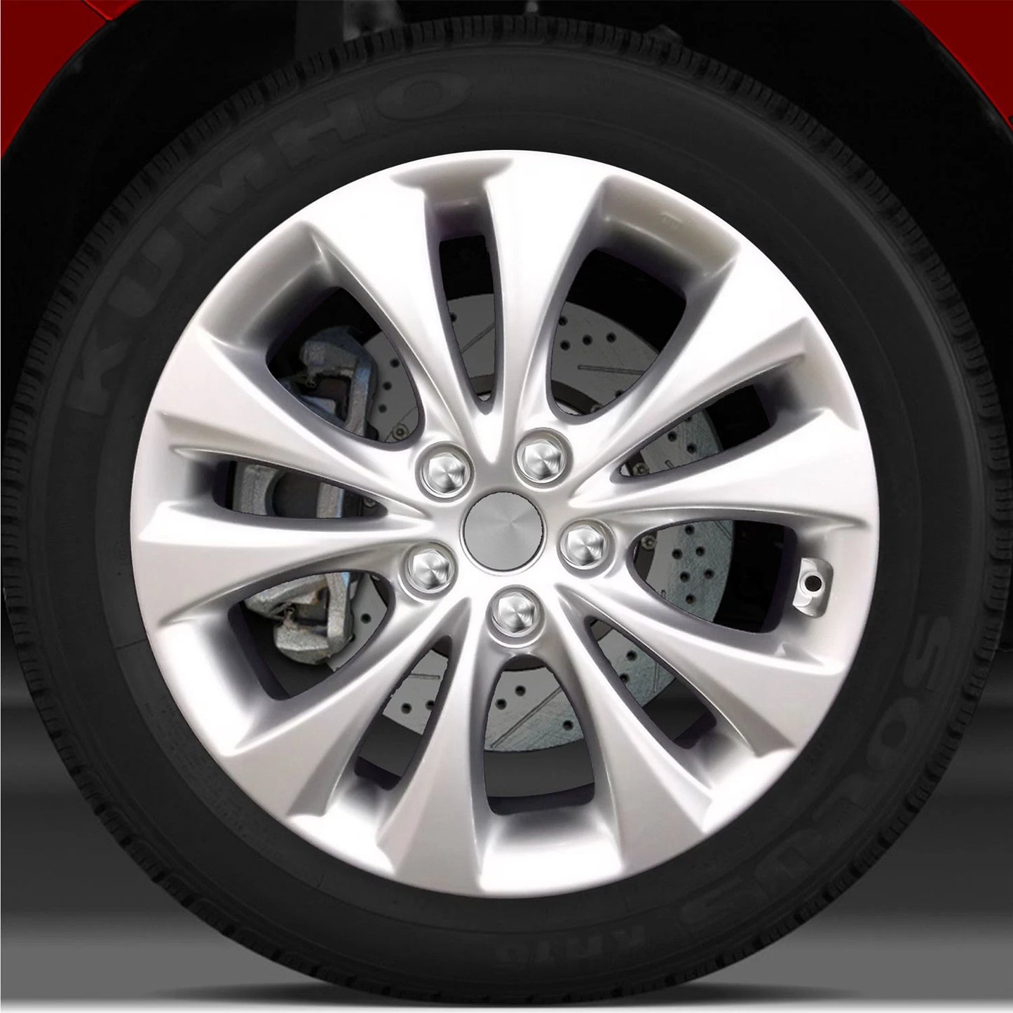 18x7.5 Factory Wheel (Hyper Medium Silver) For 2012-2014 Hyundai Azera