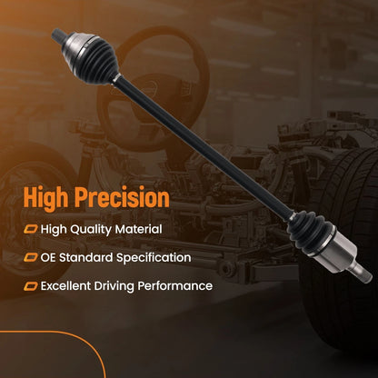 Front CV Axle Shaft Joint Assembly Pair for VW Golf Jetta Passat (2005–2018)