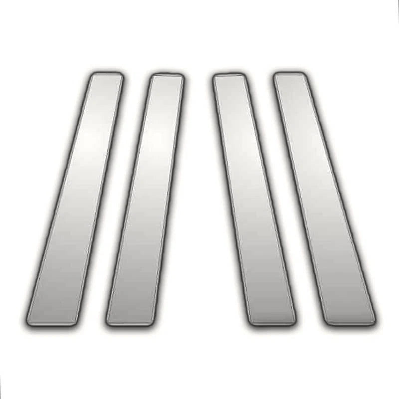 Chrome Pillar Post Covers Set for 2009–2013 Subaru Forester