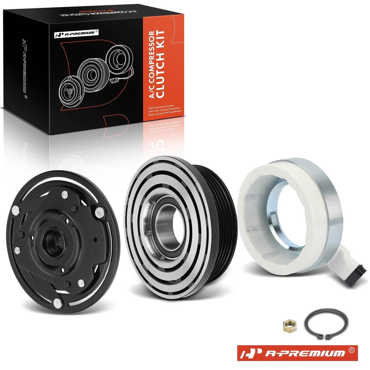 A/C Compressor Clutch Kit for Chevrolet Astro GMC Safari (1996–2005)