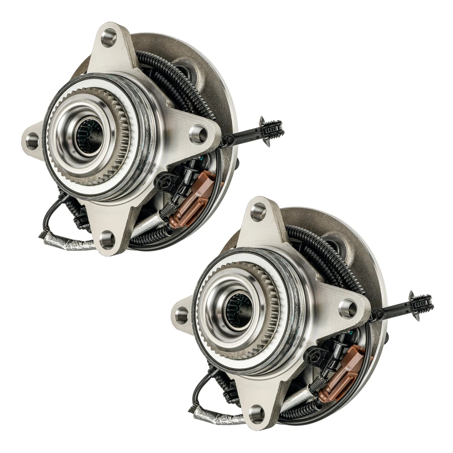 2x Wheel Hub and Bearing Assembly Front for 2018-2020 Ford F-150 (3.5L)