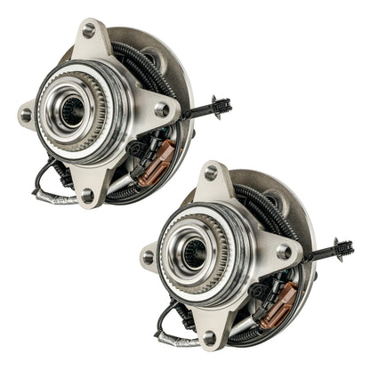 2x Wheel Hub and Bearing Assembly Front for 2018-2020 Ford F-150 (3.5L)