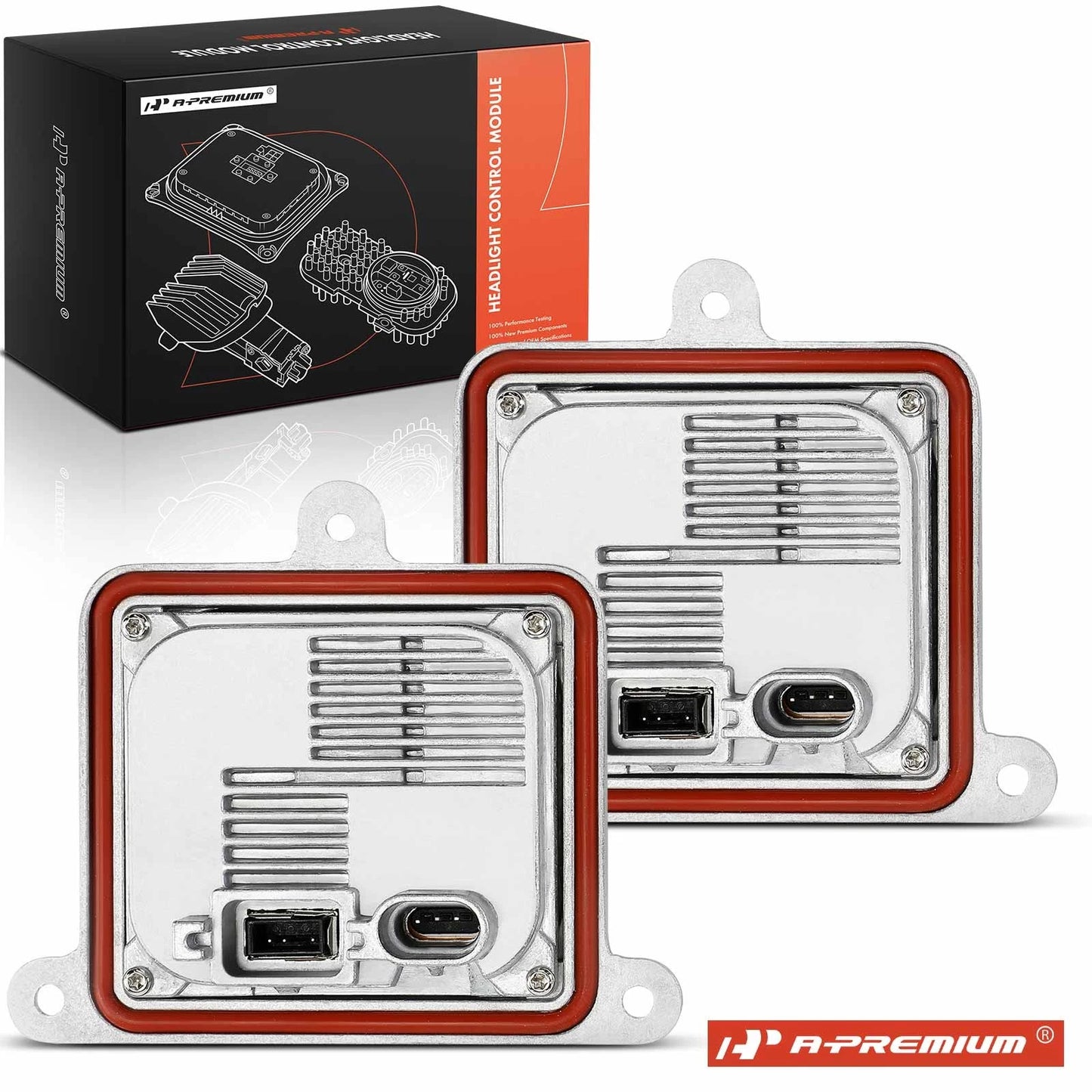 2X Xenon HID Headlight Ballast for Ford Focus, Chevy Malibu, GMC, Hyundai