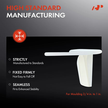 50Pcs Nylon Door & Quarter Panel Moulding Fasteners for GM