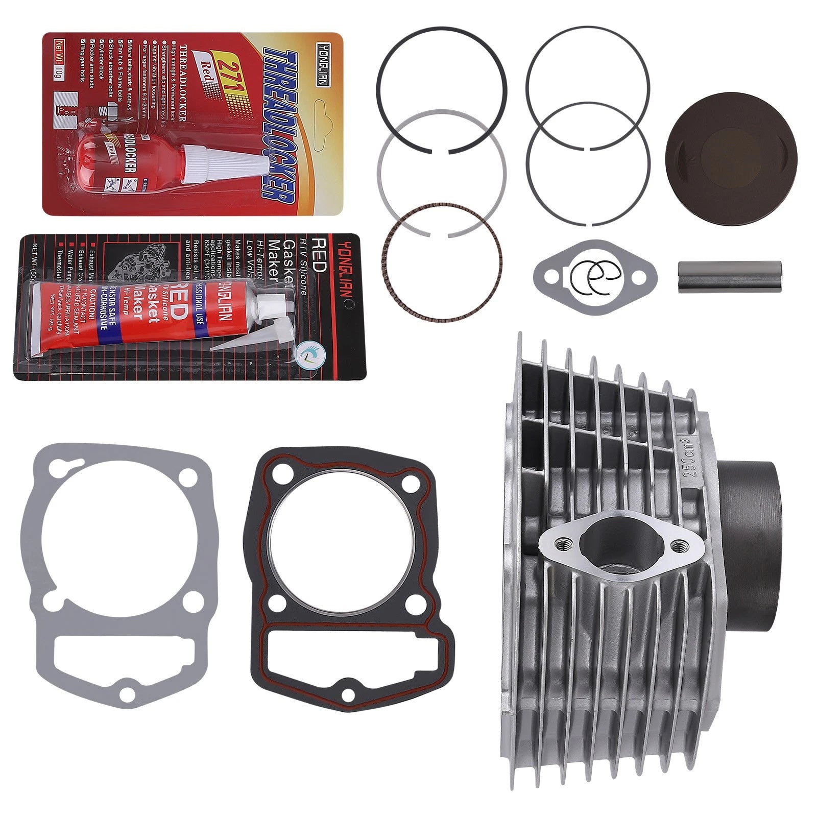 Cylinder Piston Ring Gasket for Honda CRF230F (2003–2019) 230cc