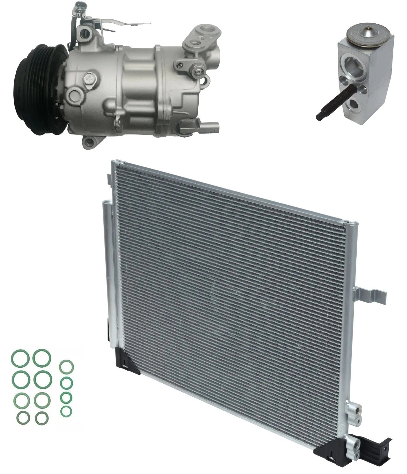 AC Compressor Kit with Condenser for Cadillac CTS 2.0L (2014–2014)