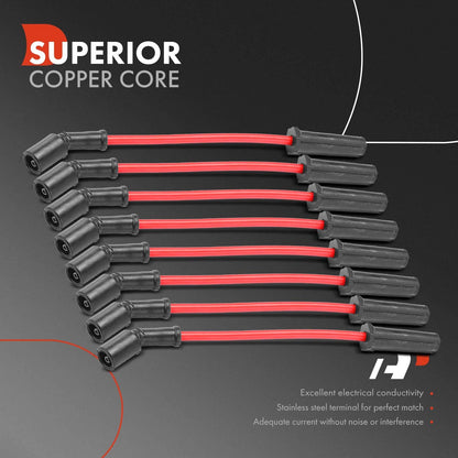 8x Spark Plug Wire Set for Chevy Silverado 1500 (1999–2006)